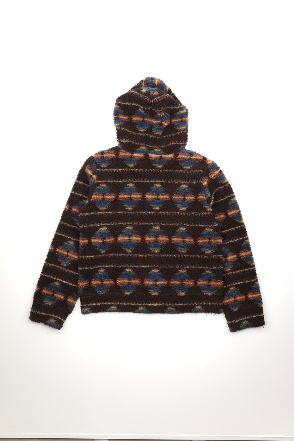 Beams heart 노르딕 패턴 보아 후리스 브라운(여성) 상품이미지5