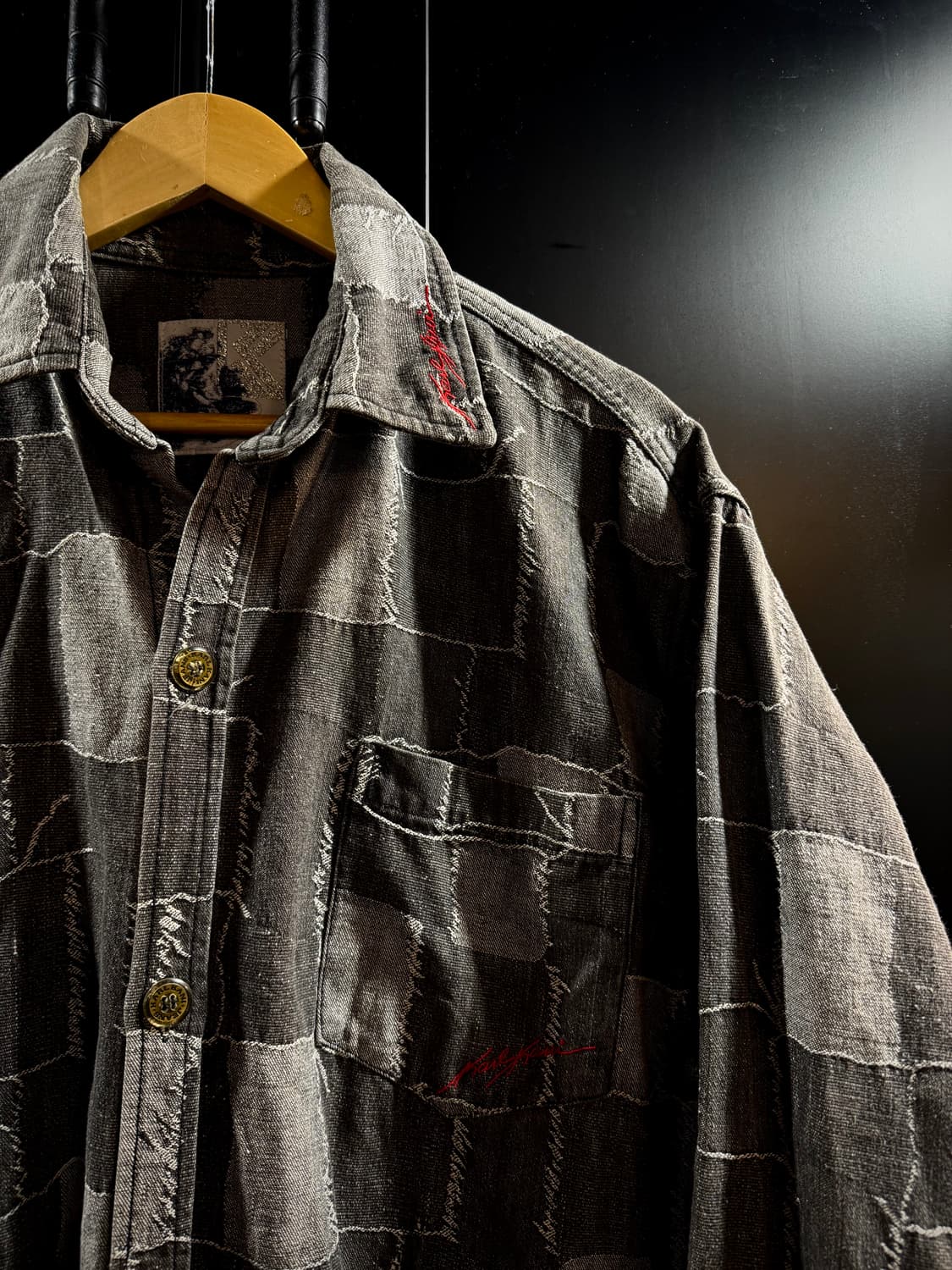 90s Karl Kani Patchwork Shirts 상품이미지2