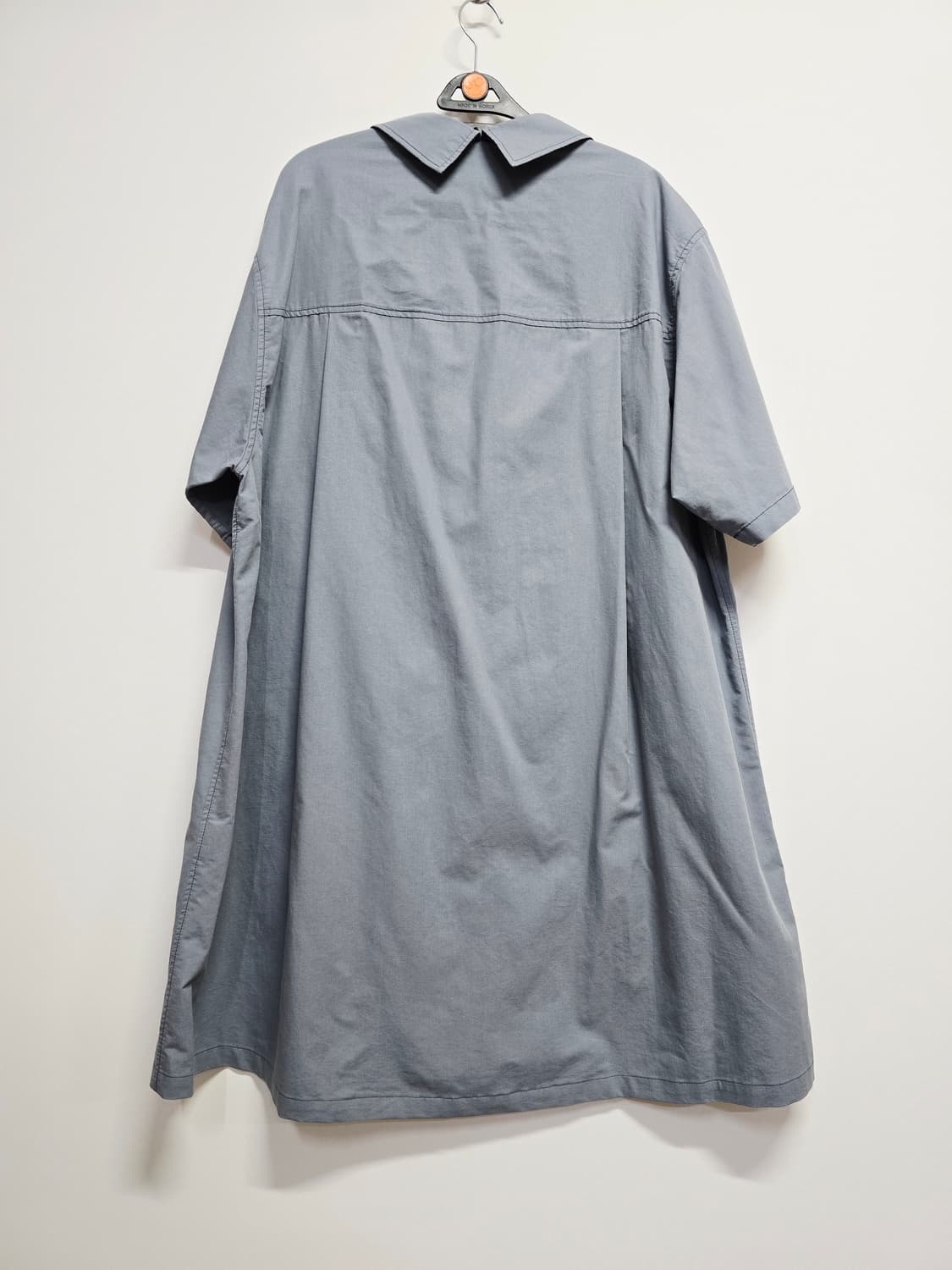 스튜디오톰보이  셔츠 원피스 블루 그레이 상품이미지5