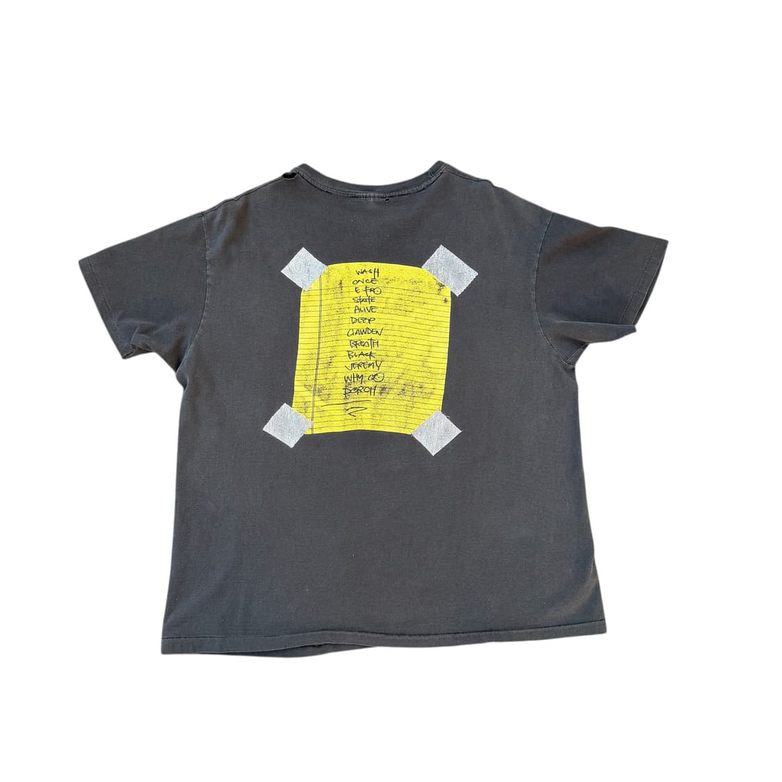 빈티지 90s 펄잼 Pearl Jam alive 투어 밴드티 상품이미지2