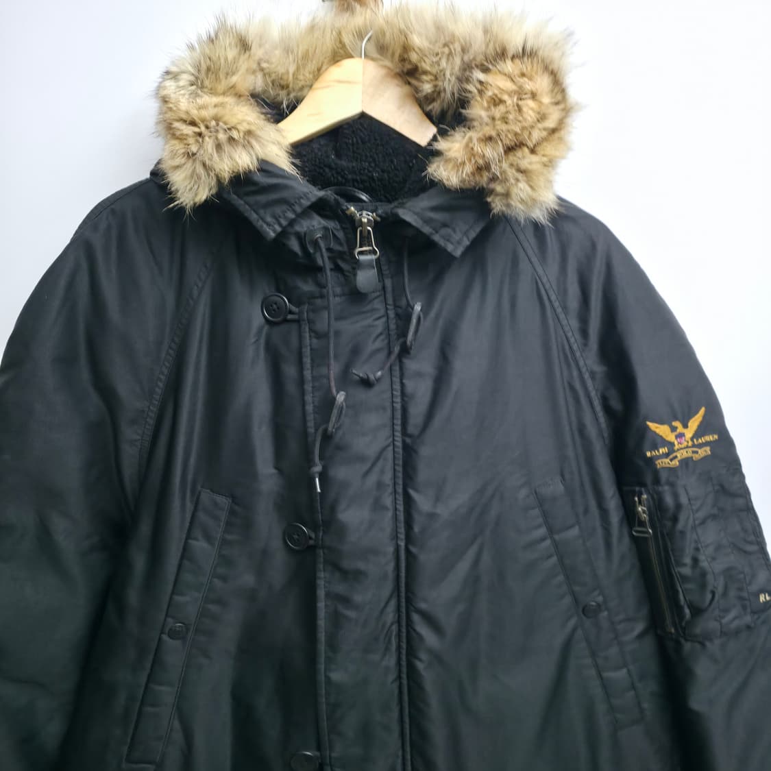 [XXL] 폴로 랄프로렌 N-3B 코요테 퍼 덕다운 파카 상품이미지2