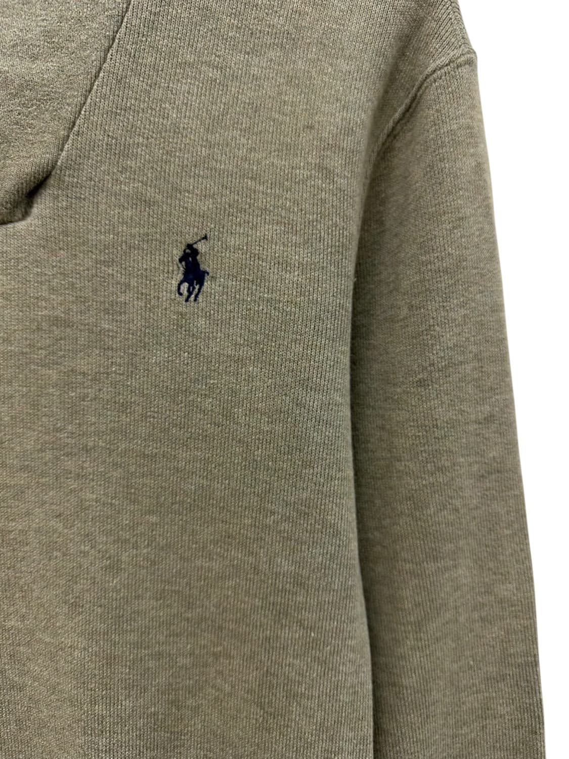 00s 폴로 숄카라 니트 올리브 (M) 상품이미지4