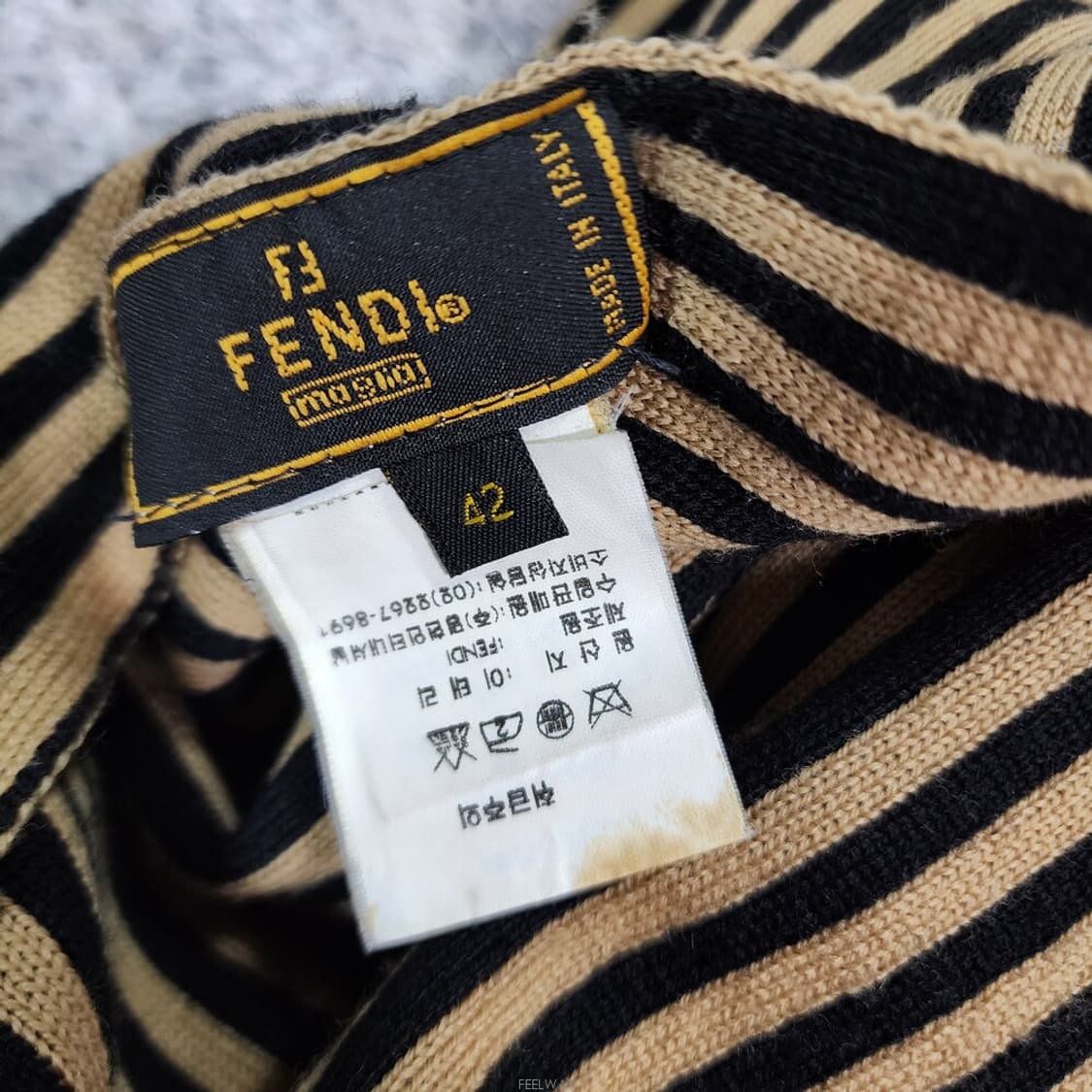 펜디 FF 울 머플러 상품이미지4