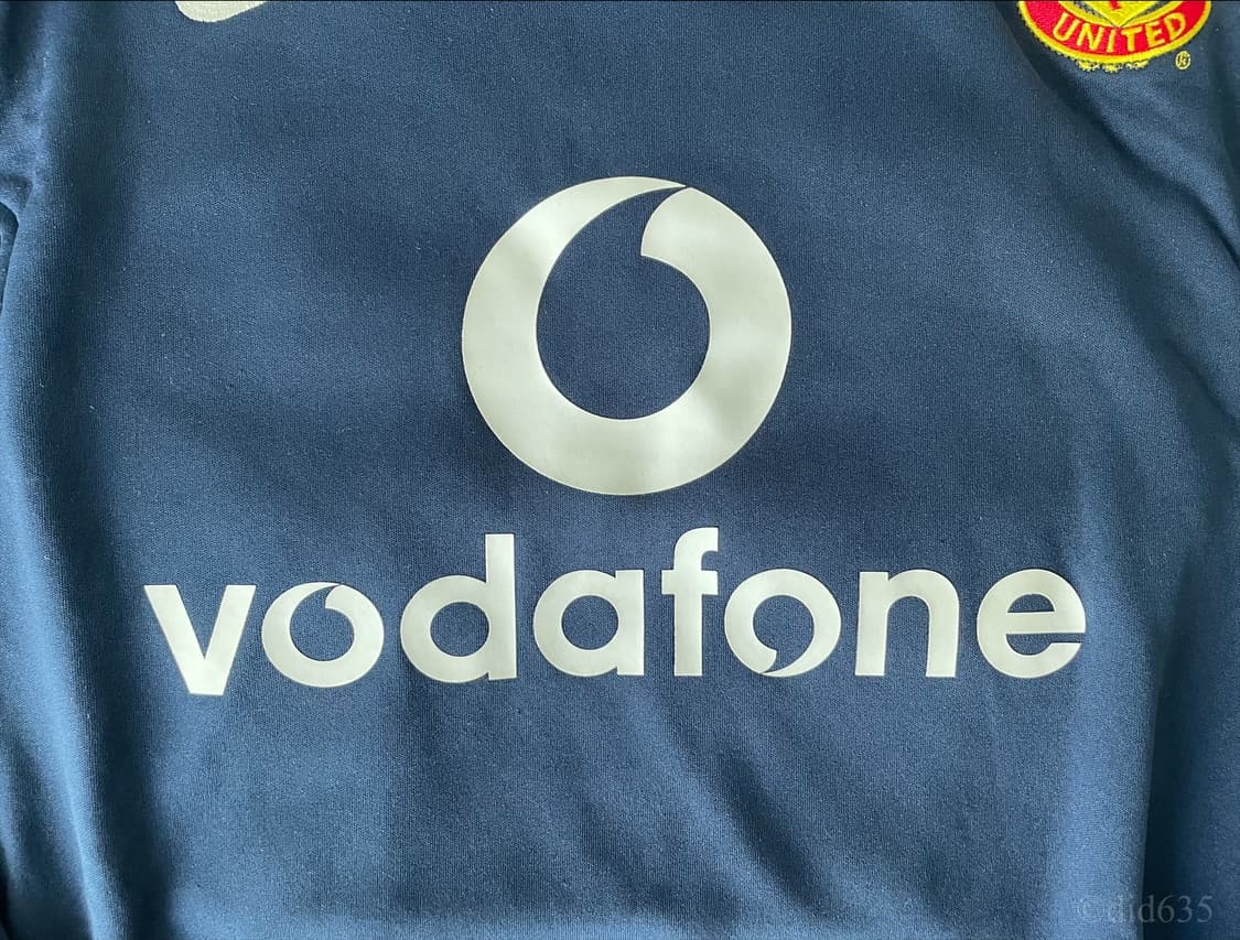 (해외 S) 05-06 맨체스터유나이티드 네이비 써멀탑 판매  상품이미지4