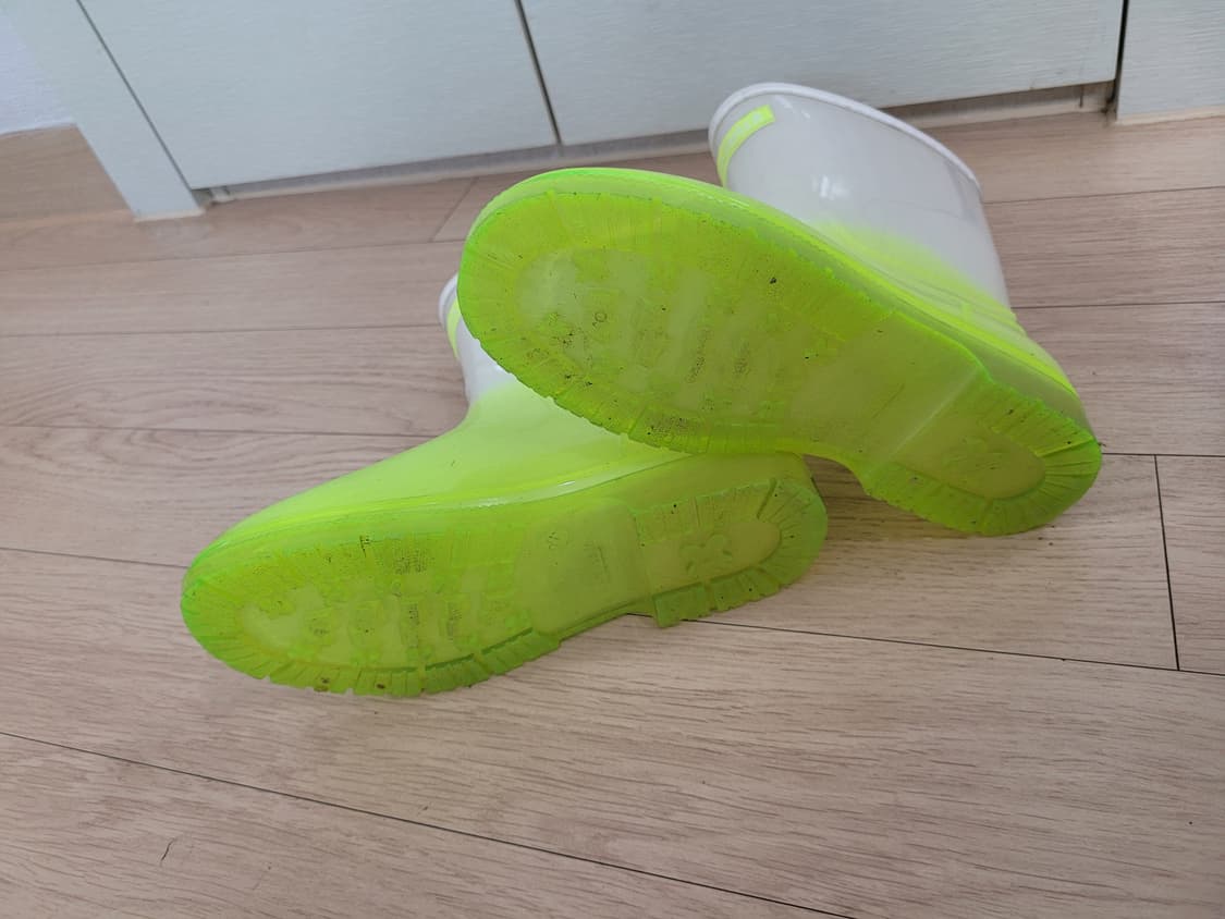 슈펜 Shoopen 아동 레인부츠(장화) 220 형광그린 상품이미지10