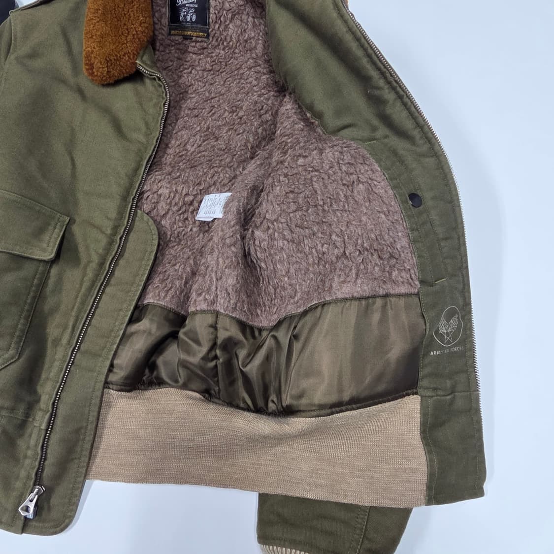 토이즈맥코이 X 블랙 탑 모터싸이클 b-10 플라이트 자켓 (L) 상품이미지8