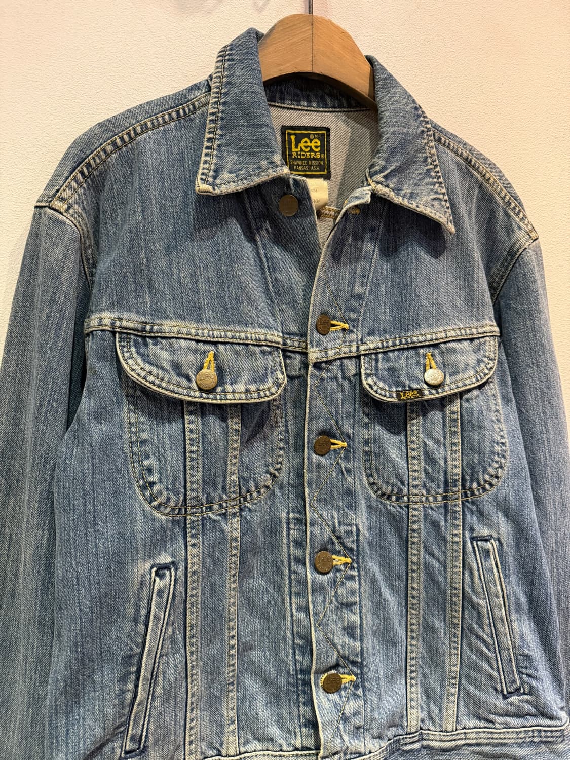 90s LEE RIDERS 데님 자켓 (Made In Japan) 상품이미지4