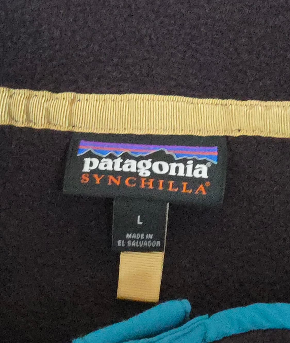 (L)파타고니아 옵시디언 플럼 신칠라 플리스 상품이미지4