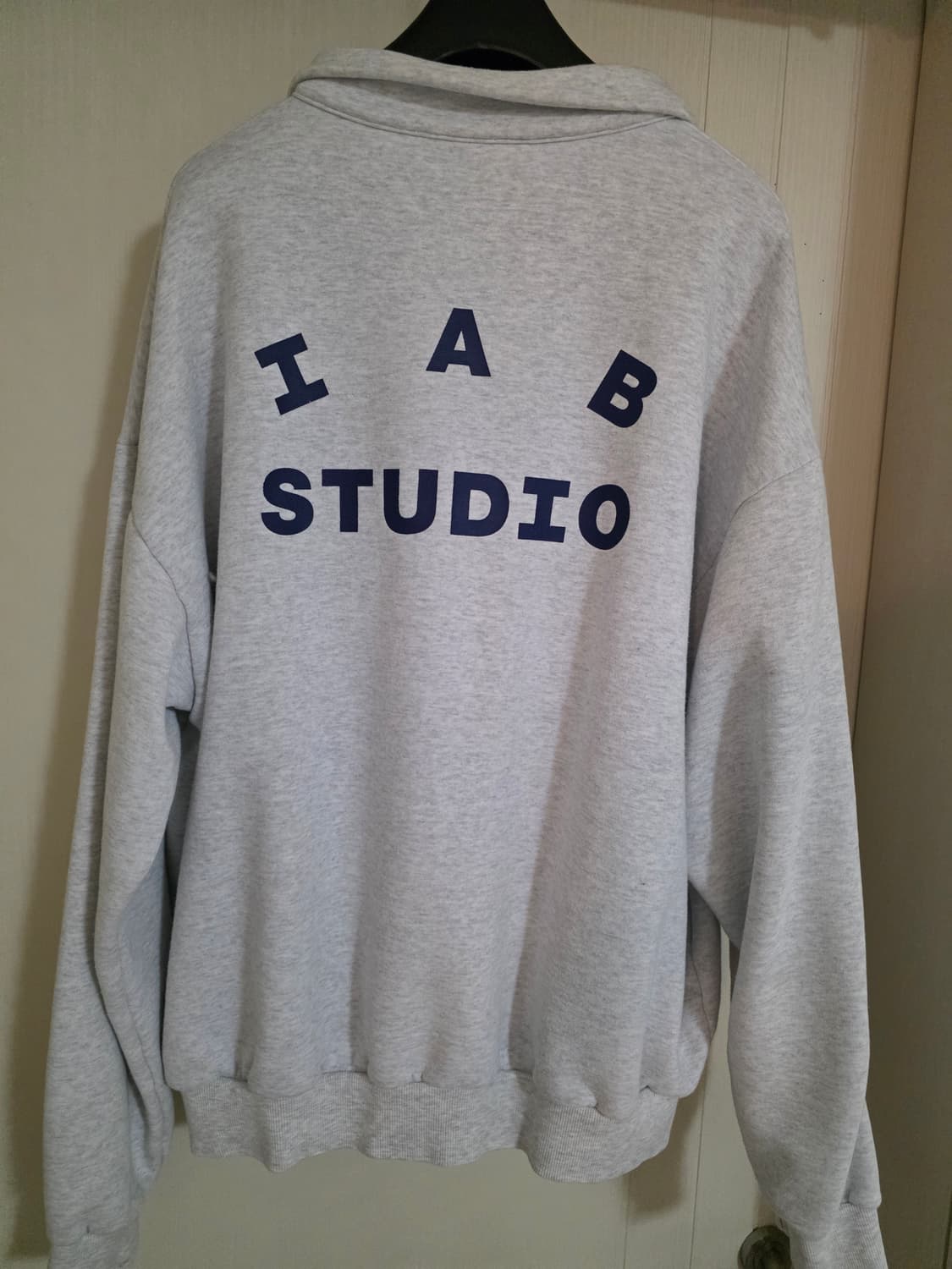 아이앱스튜디오 그레이 하프집업 xl 상품이미지5