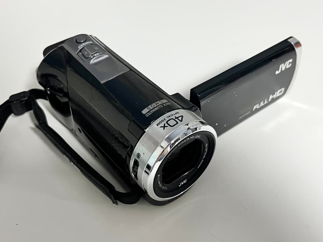 Jvc gz hm390 빈티지 캠코더 카메라 블랙 상품이미지2