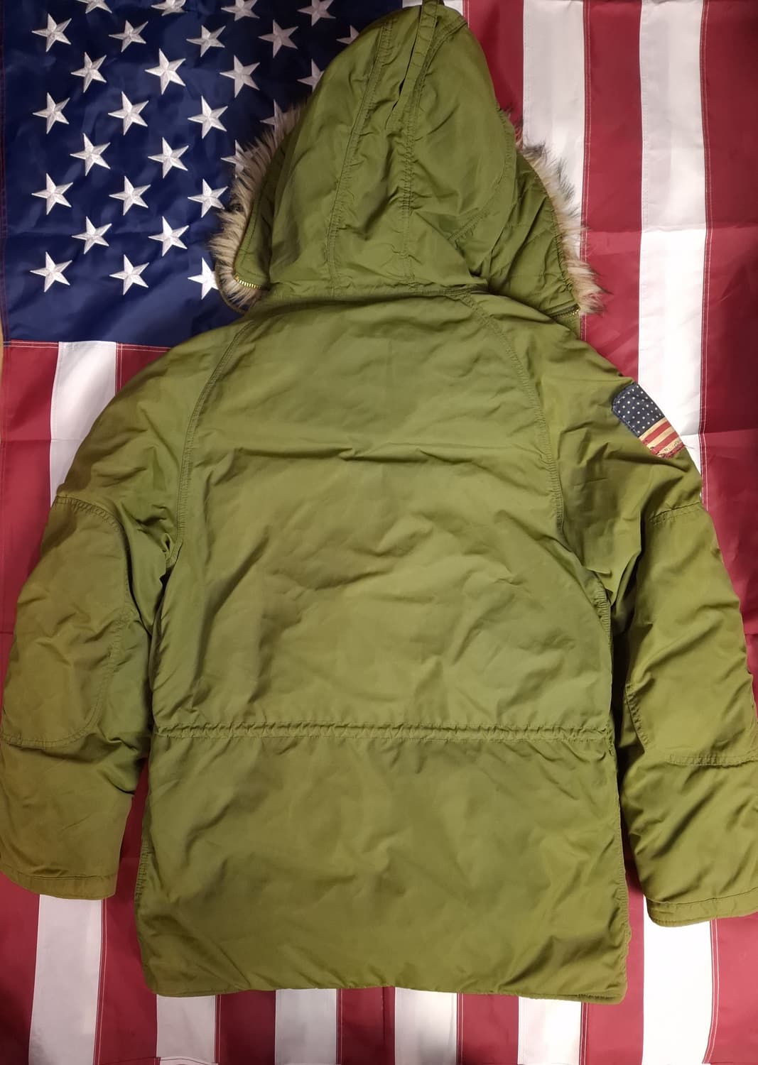 오리지날 랄프로렌폴로 데님앤서플라이 성조기 N3B 파카 상품이미지9