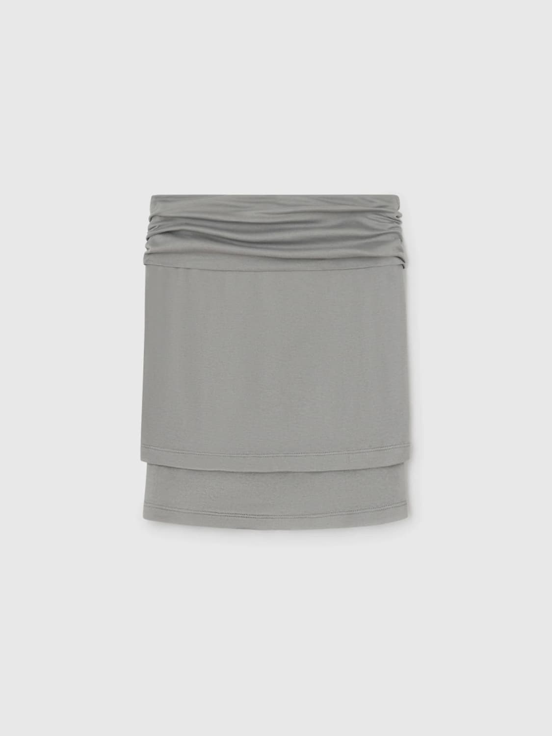 [XS,S]기마구아스 Gemma 레이어드 스커트/그레이 상품이미지9