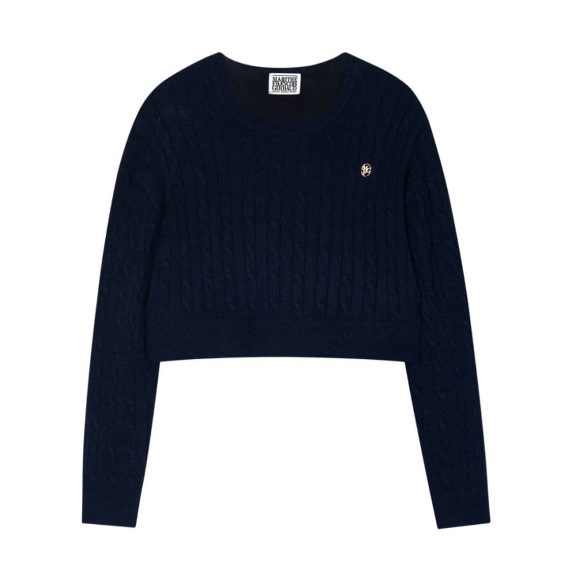 마리떼프랑소와저버 케이블 크롭 니트 상품이미지1