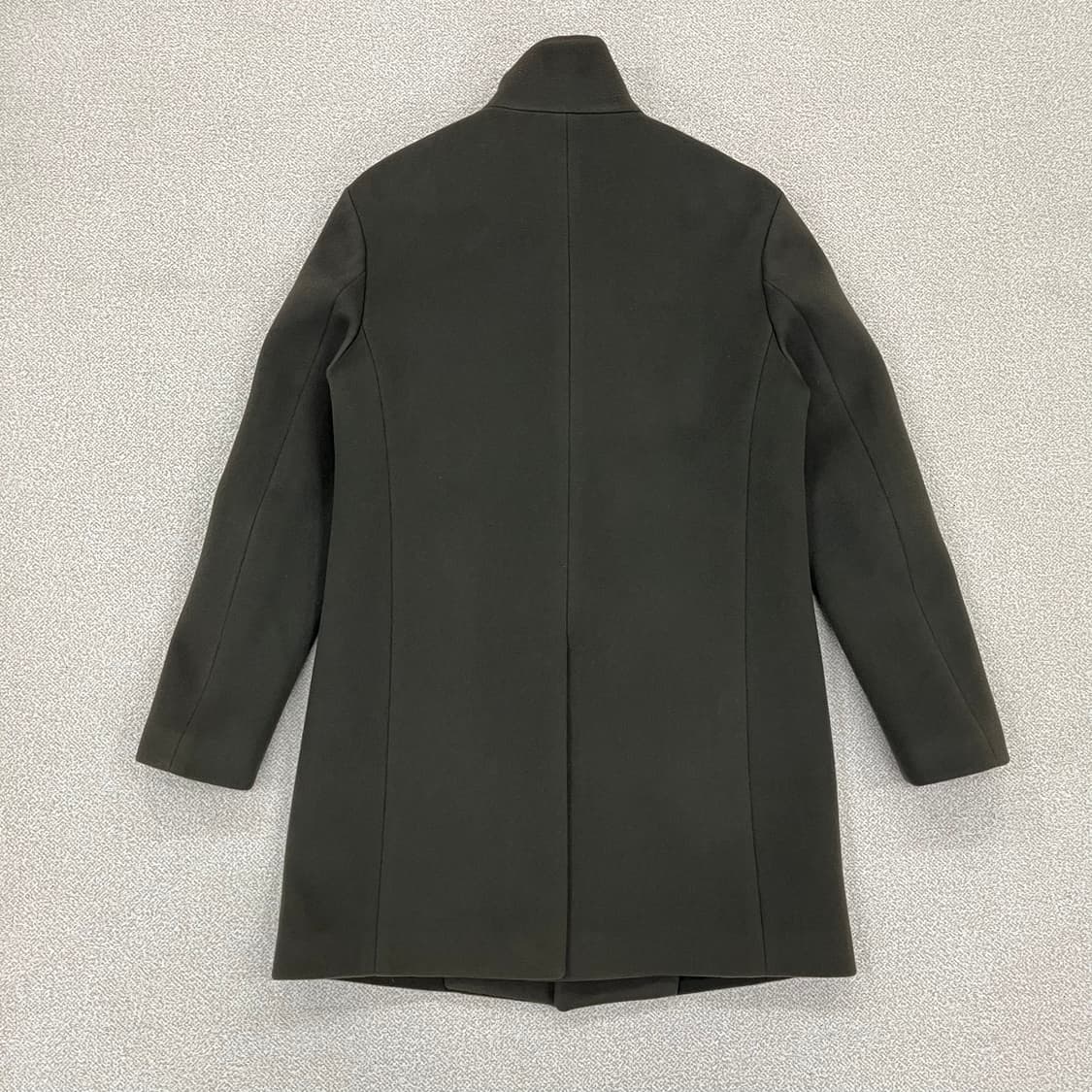 [100] 타임옴므 울캐시미어 싱글 코트 카키 4129 상품이미지3