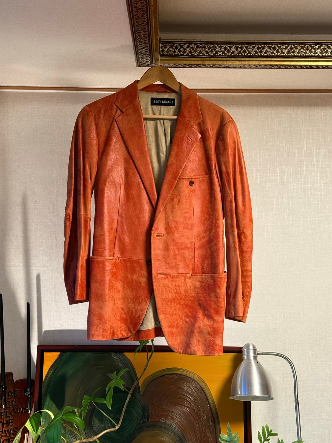 이세이미야케 양가죽 자켓 상품이미지1