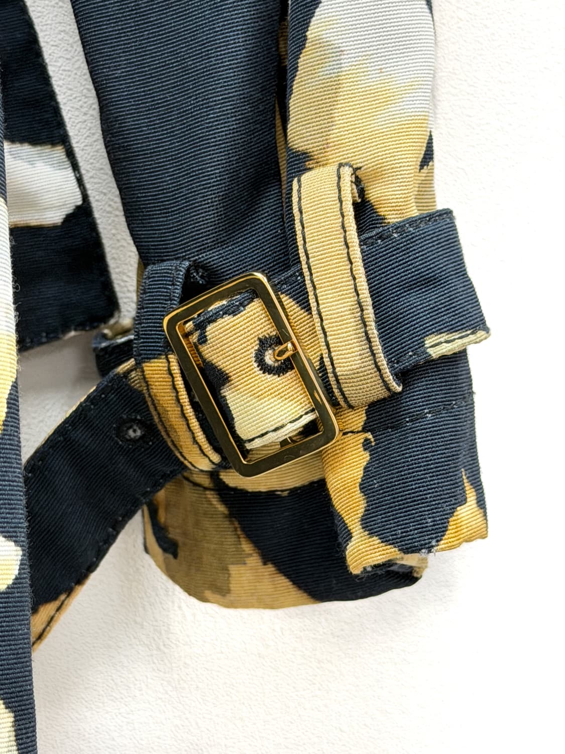 Blumarine Abstract Print Trench Coat 상품이미지5