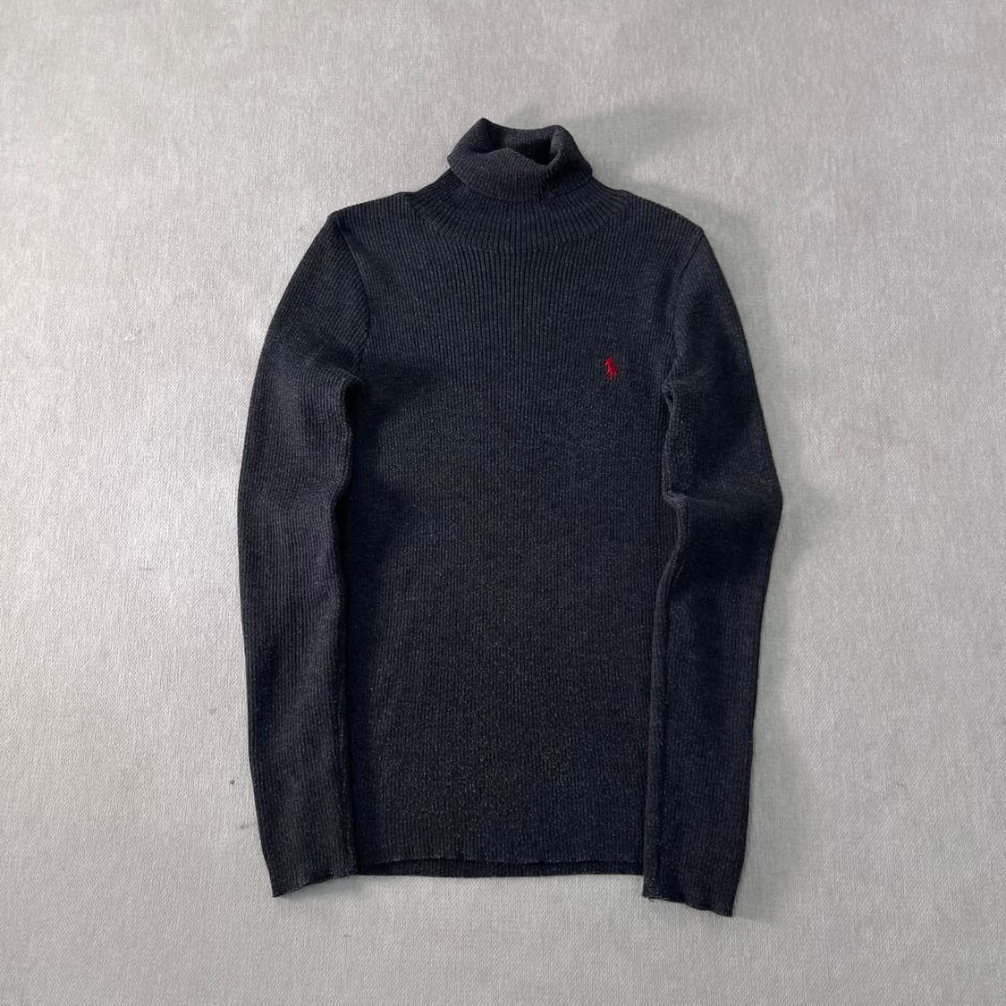 W 90 폴로랄프로렌 터틀넥 골지 니트 상품이미지1