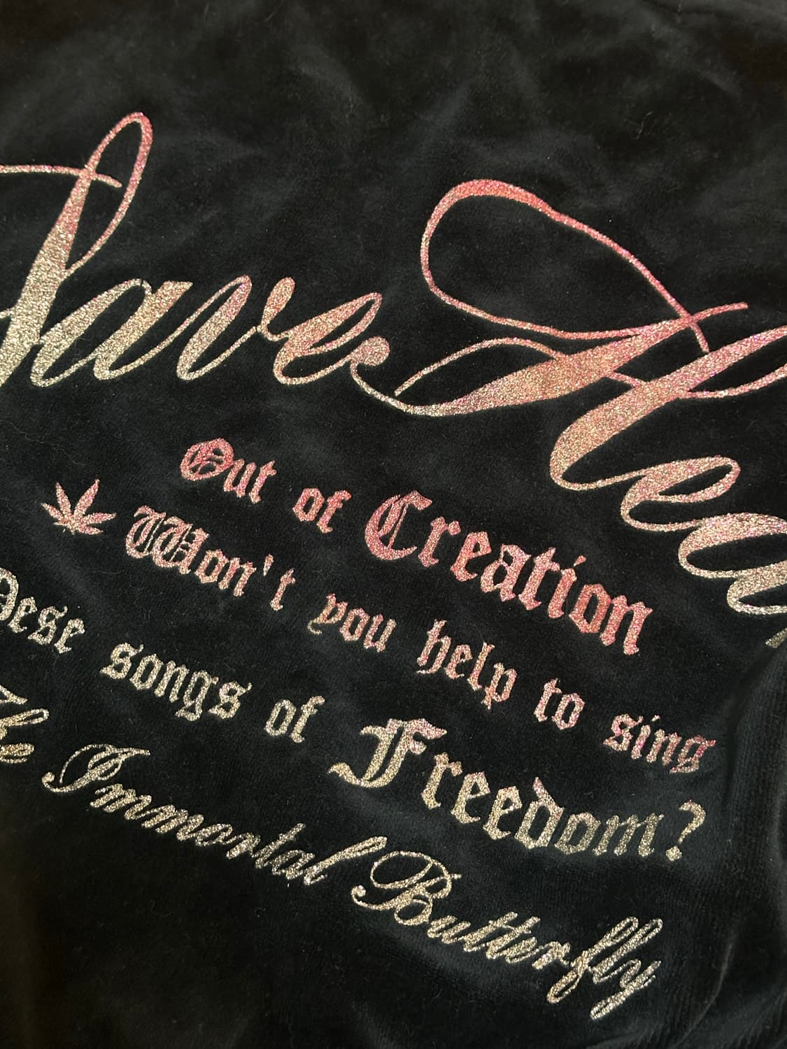 [빈티지] macalester 벨벳 후드집업 져지 힙한 갸루 일본느낌 상품이미지5