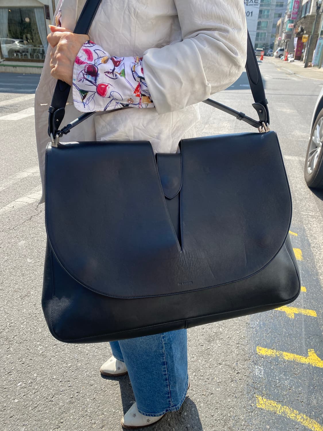 [파격 할인] 질샌더 아카이브 숄더백(32x50cm) 상품이미지7