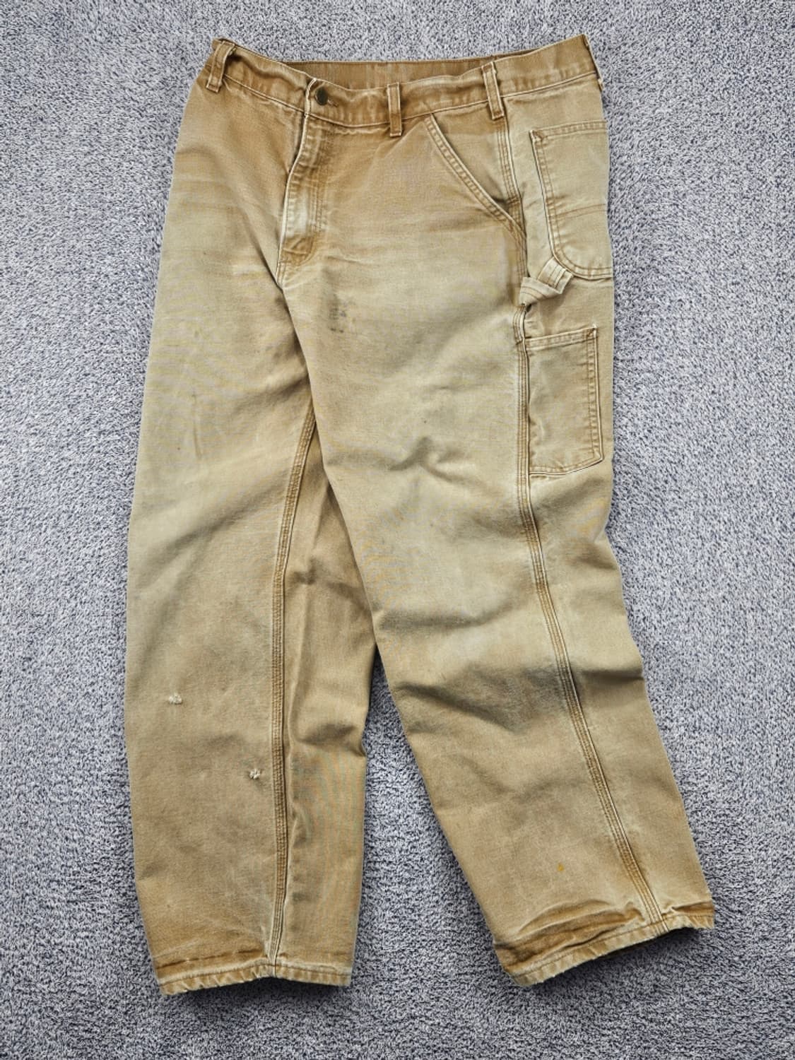 USA 칼하트 덕캔버스 싱글니 카펜터 워크팬츠 (34X30)/ 11733 상품이미지2