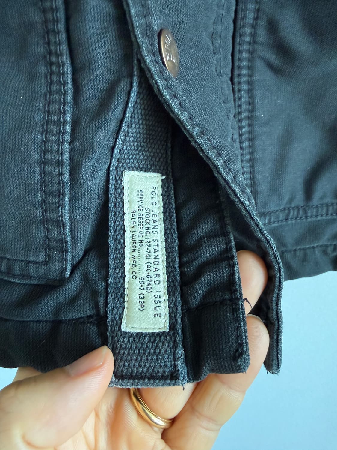 폴로 랄프로렌 진스(POLO R. LAUREN JEANS) 헤비코튼 자켓 상품이미지8