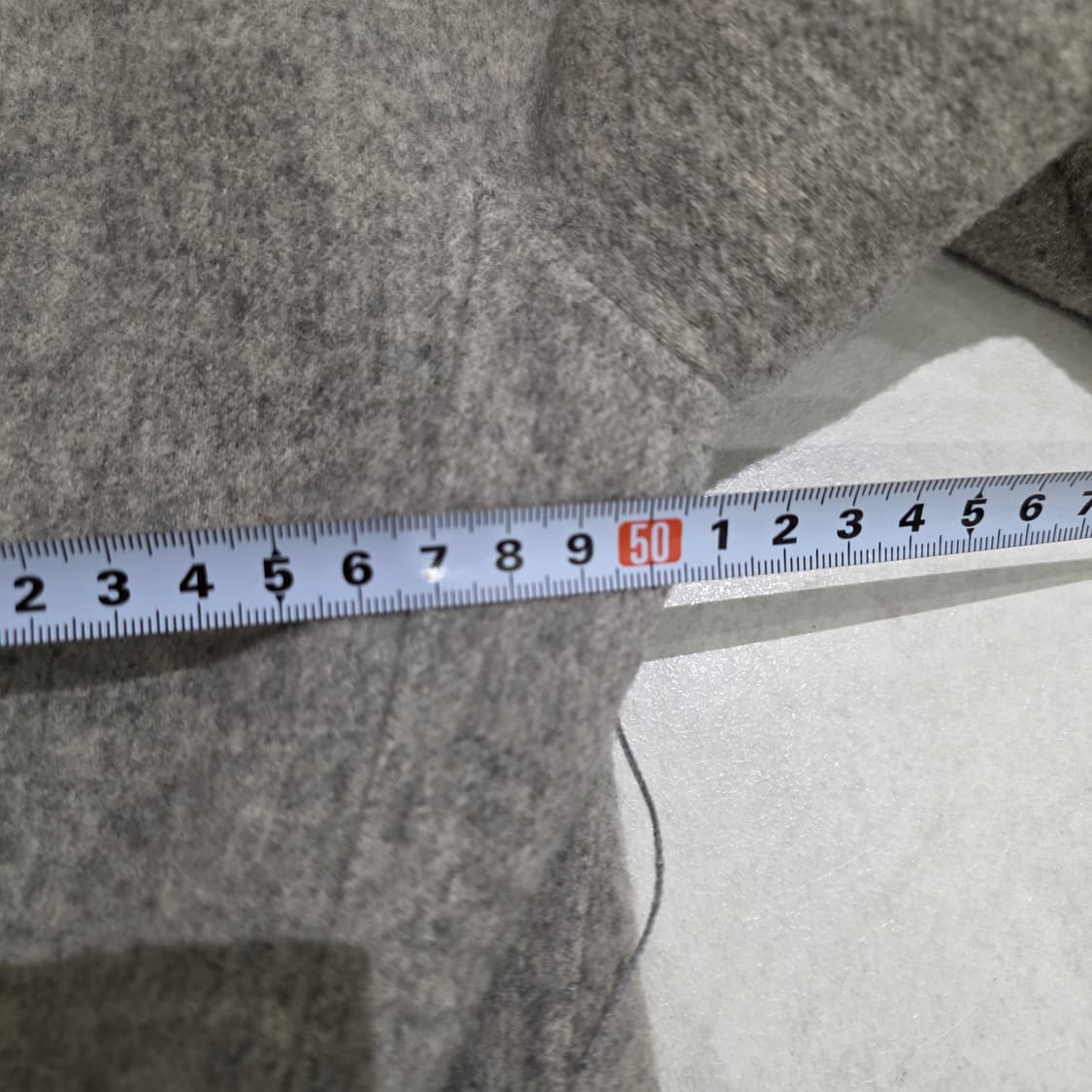 한섬 타임 핸드메이드 회색 롱 코트 FREE 상품이미지9