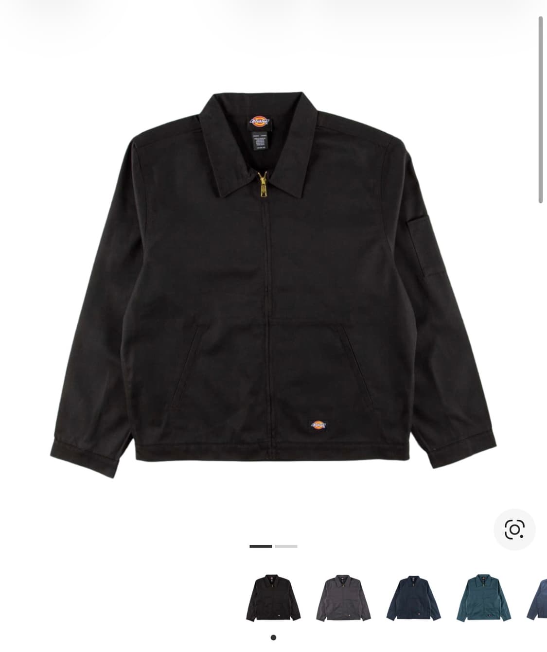 디키즈 언라인드 아이젠하워 레귤러 블랙 상품이미지1