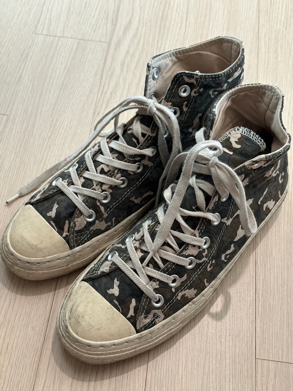 컨버스 하이 카모 패턴 / 8.5 / 270 상품이미지3