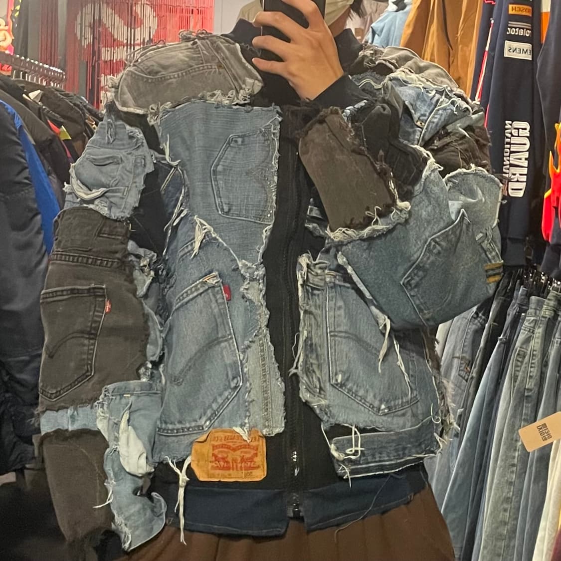 [IM] 리바이스 리메이크 데님 자켓 상품이미지2