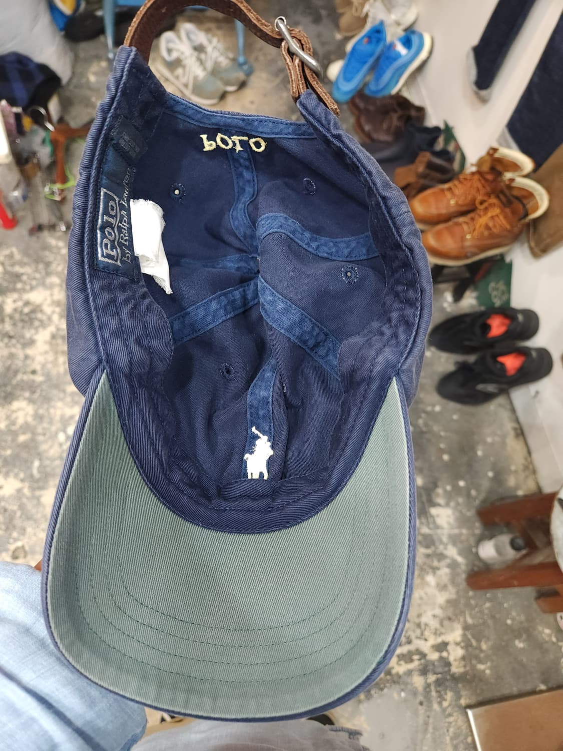 폴로 랄프로렌 90s 00s 가죽스트랩 볼캡

 상품이미지6