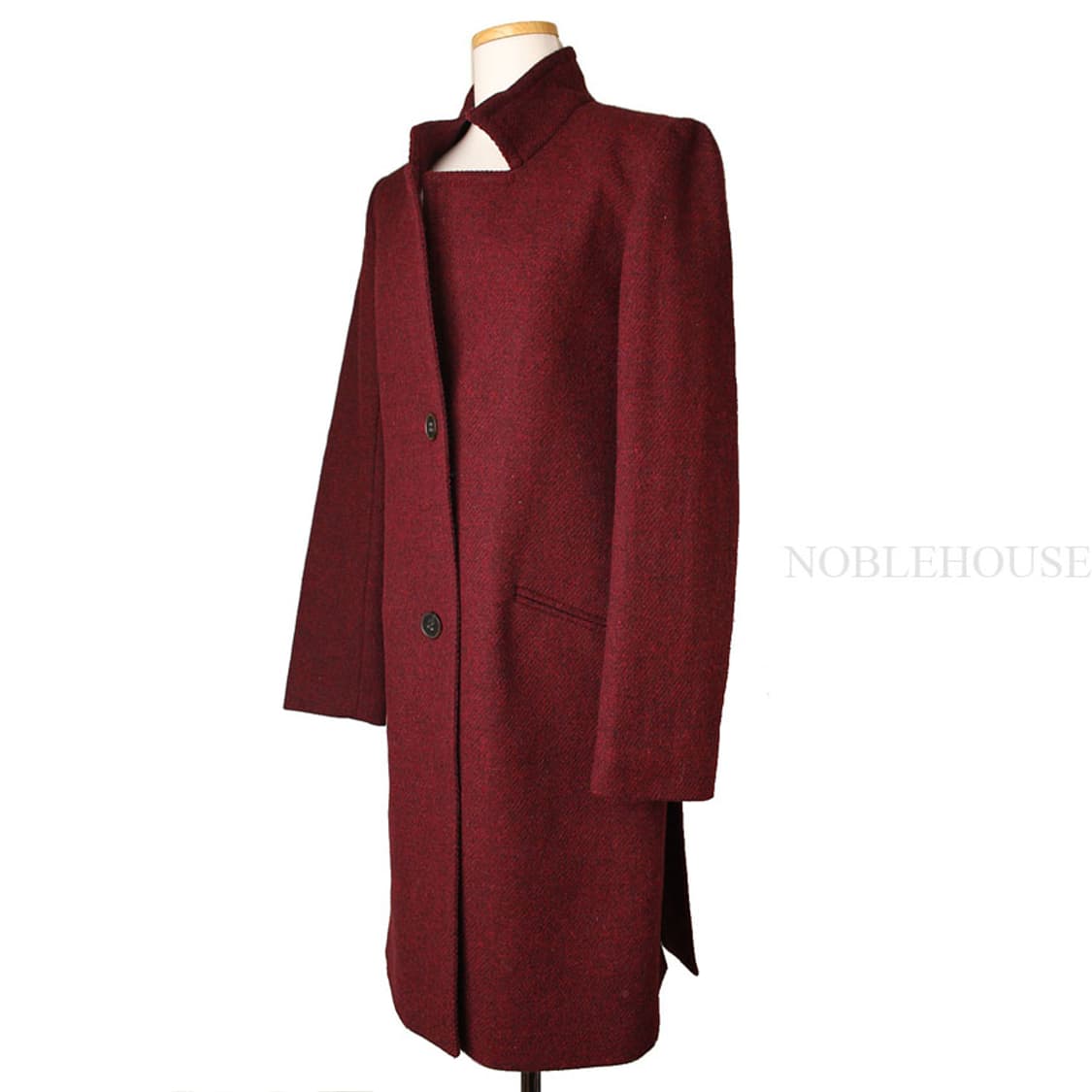 띠어리 버건디 울 코트(55) 상품이미지2