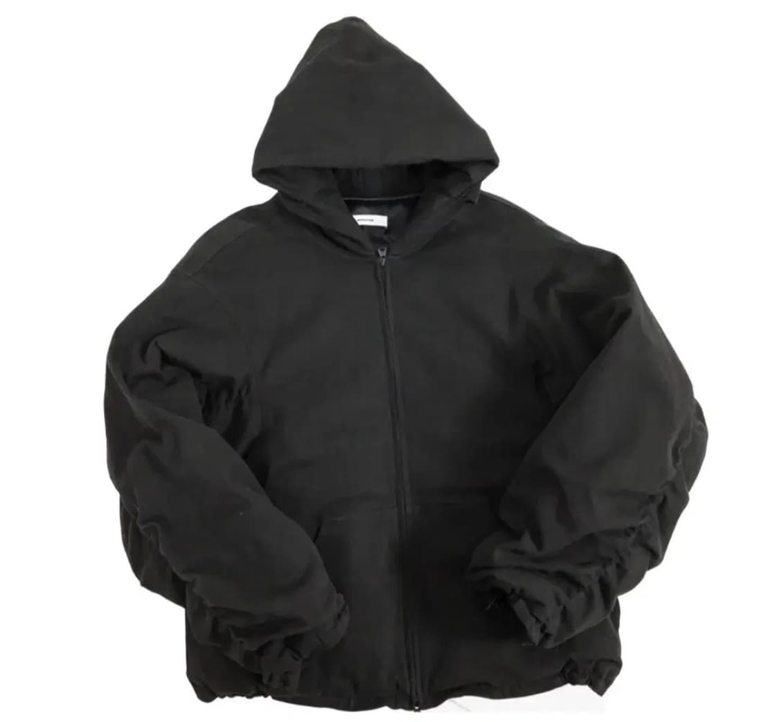 논노드 몰스킨 셔링 봄버 블랙 (1사이즈) 상품이미지1