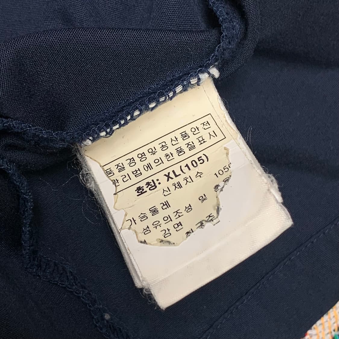 베이프 반팔 셔츠 네이비 상품이미지8