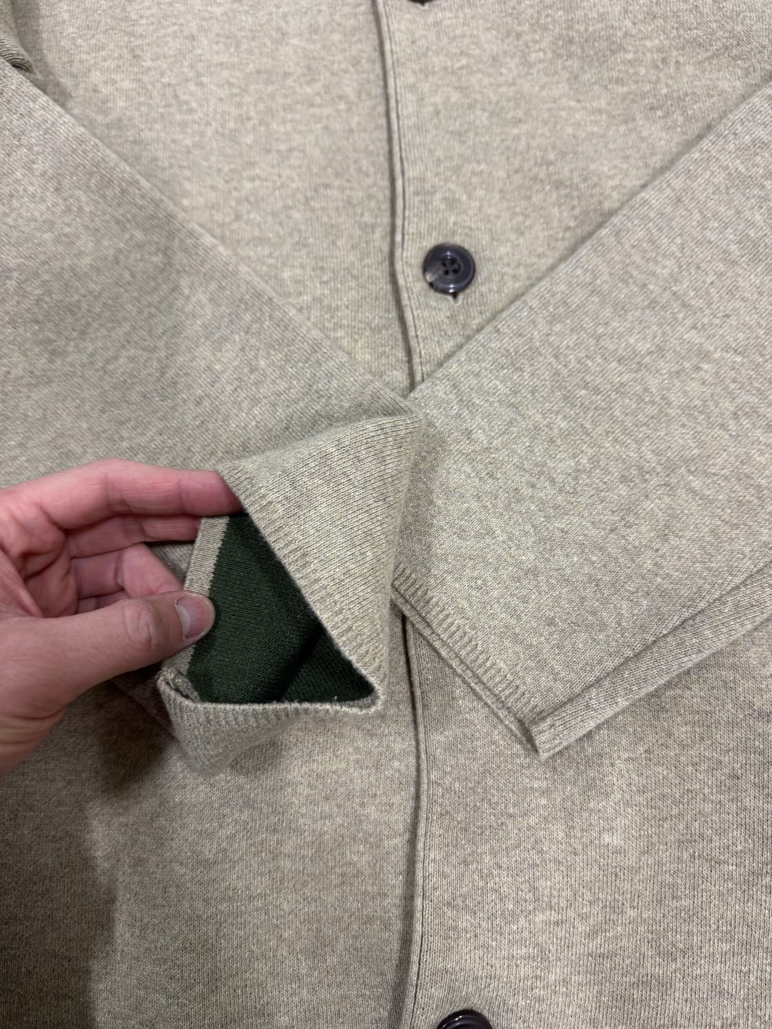 커스텀멜로우 스웨터 가디건 사이즈105 새것수준 상품이미지2