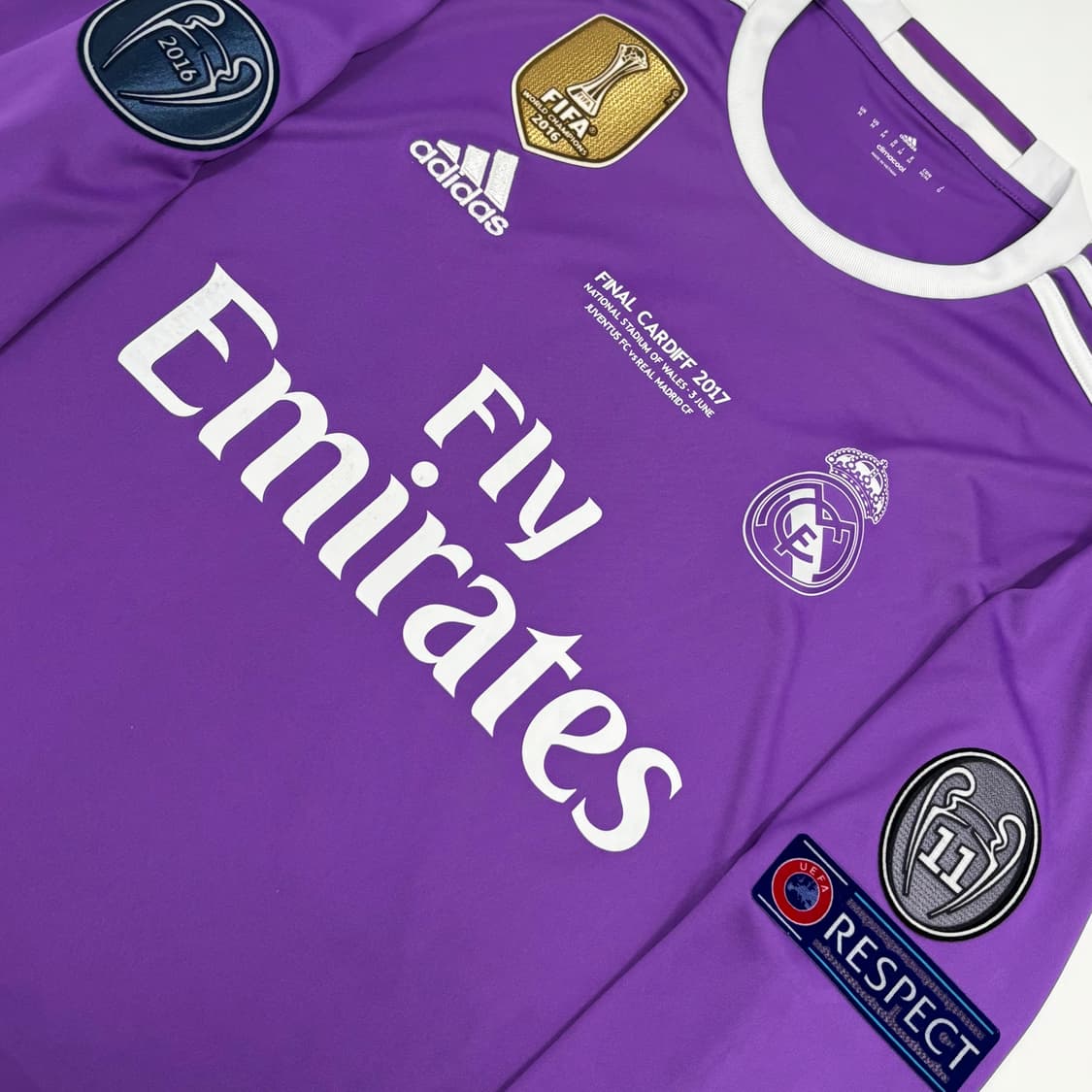 아디다스 레알 마드리드 어웨이 16 17 긴팔 호날두 유니폼 상품이미지3