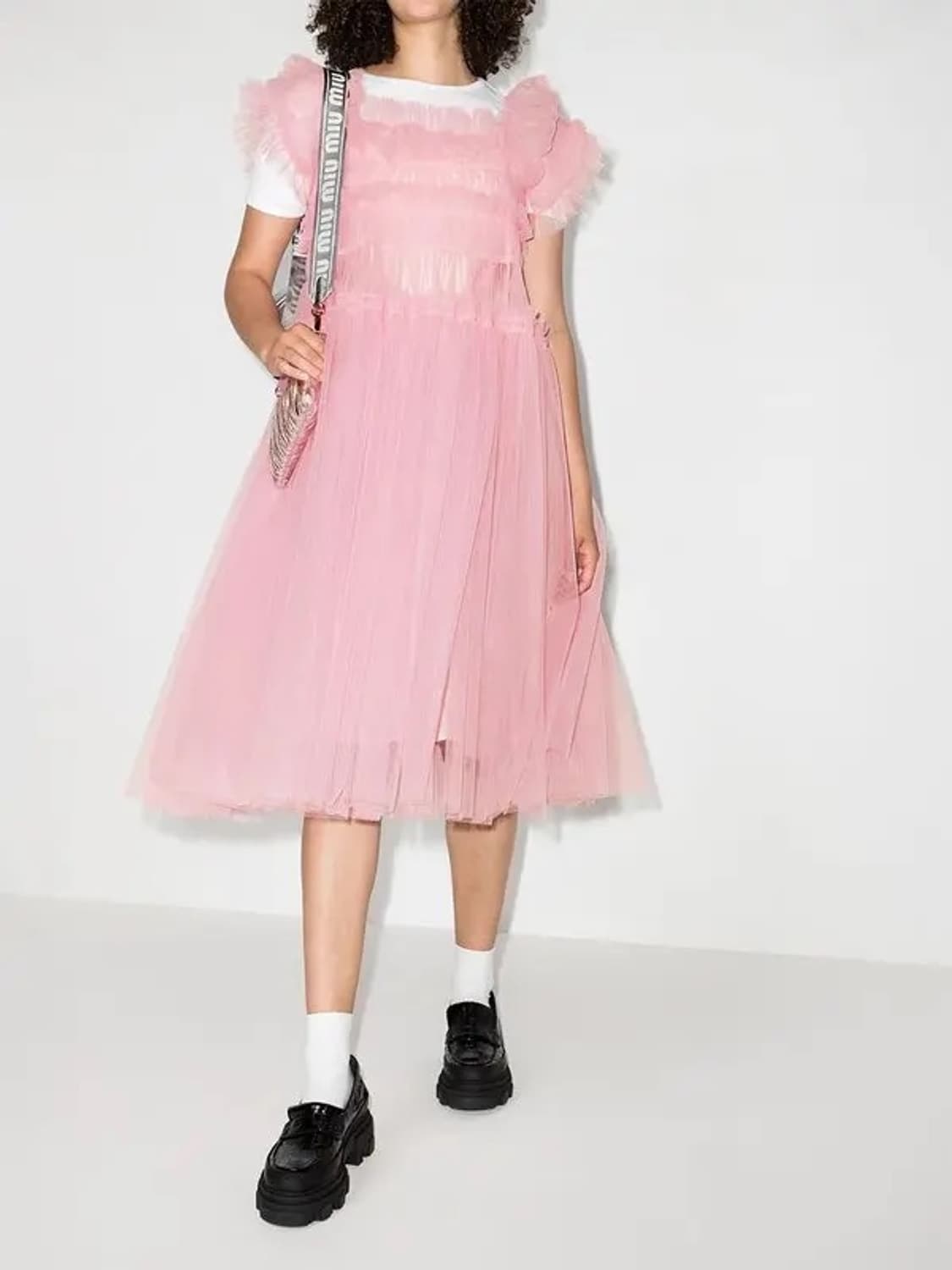 Pink Tulle Jimmy Dress 상품이미지3