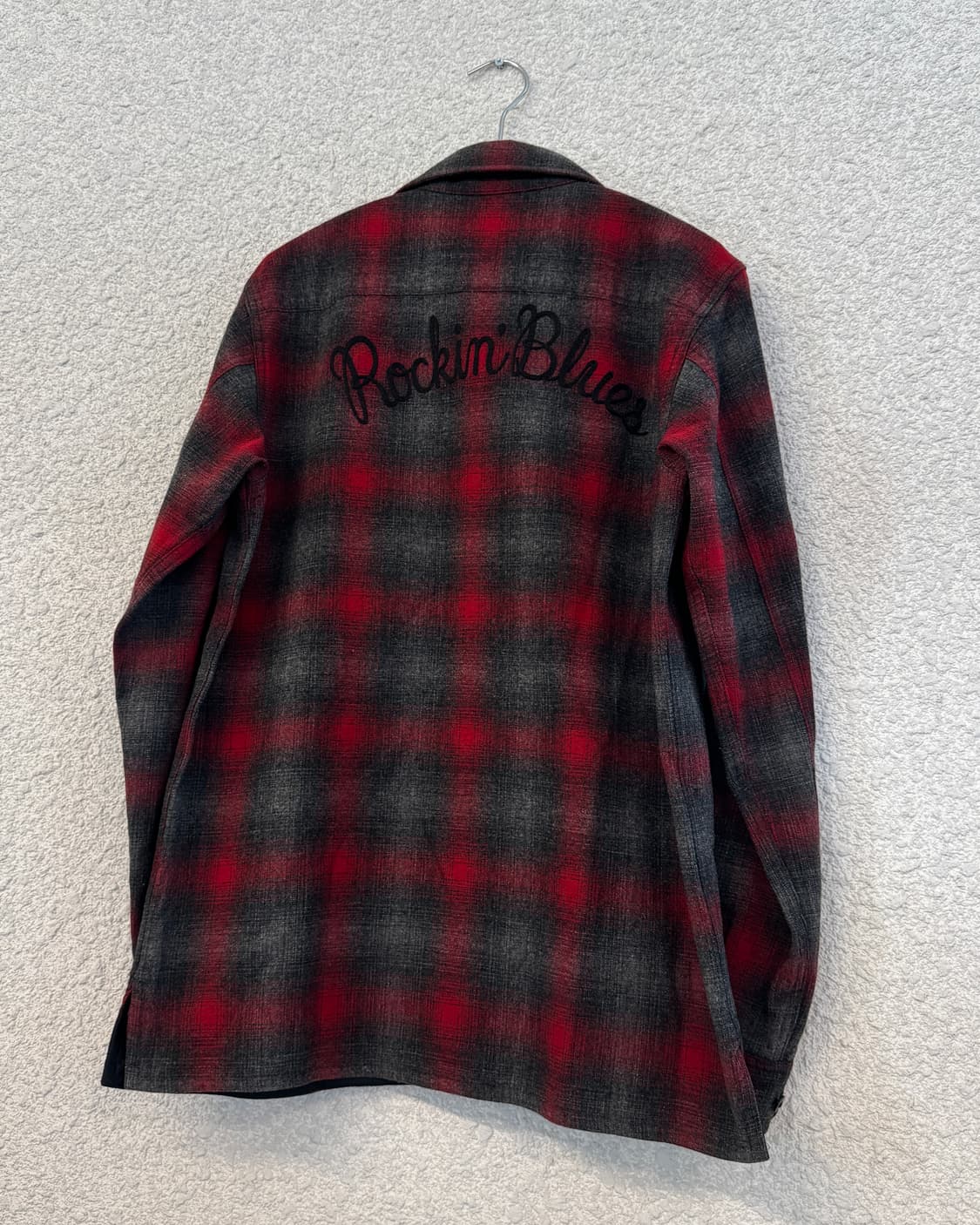 와코마리아 울 체크 셔츠 상품이미지3