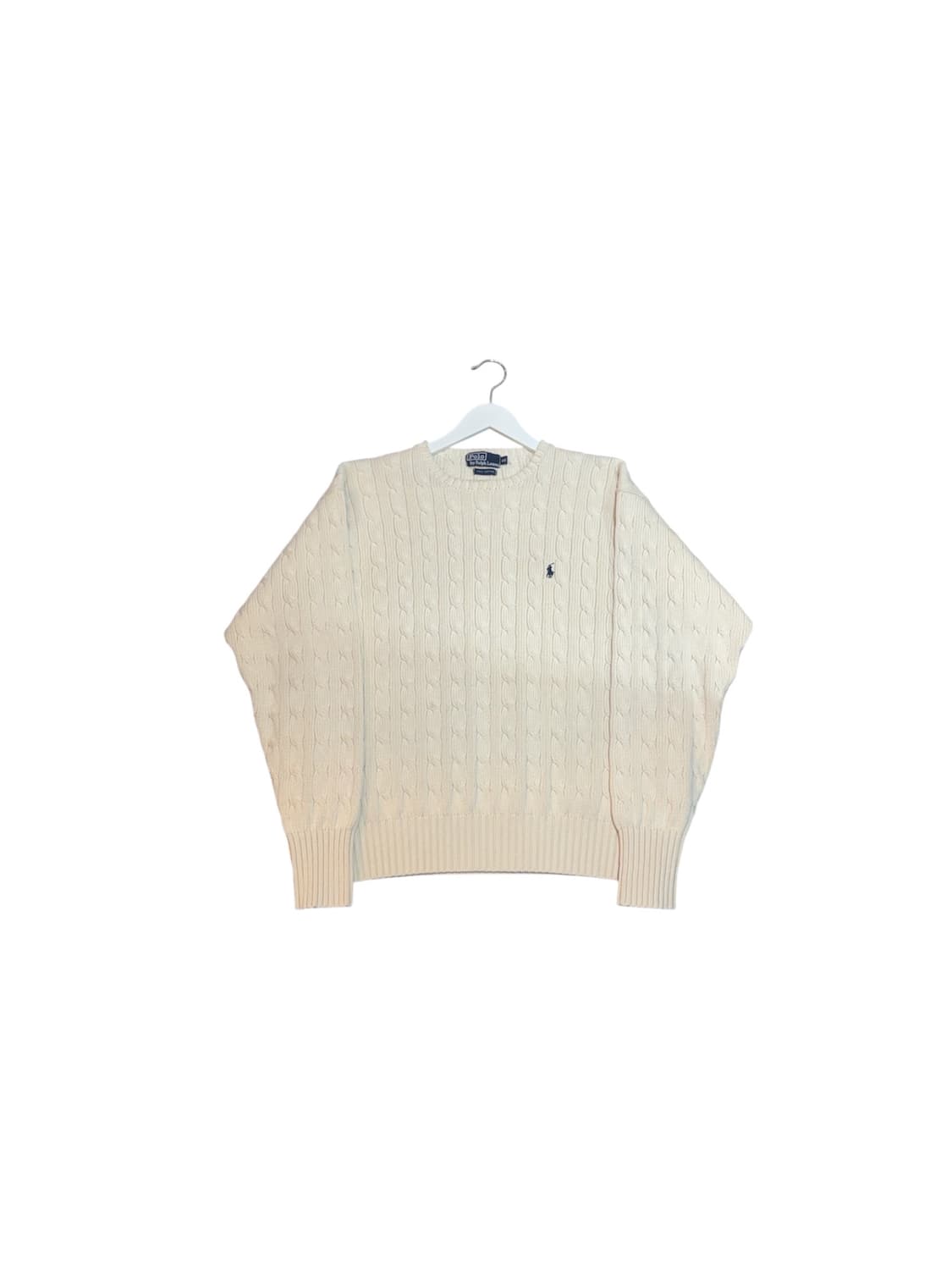 폴로 랄프로렌 꽈배기 케이블 니트 100사이즈 상품이미지1