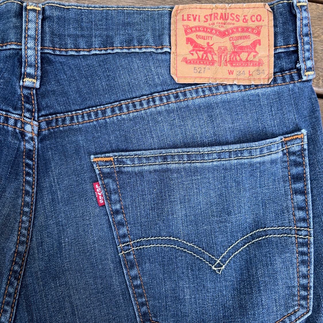 리바이스 Levi’s 527 부츠컷 데님 팬츠 상품이미지8
