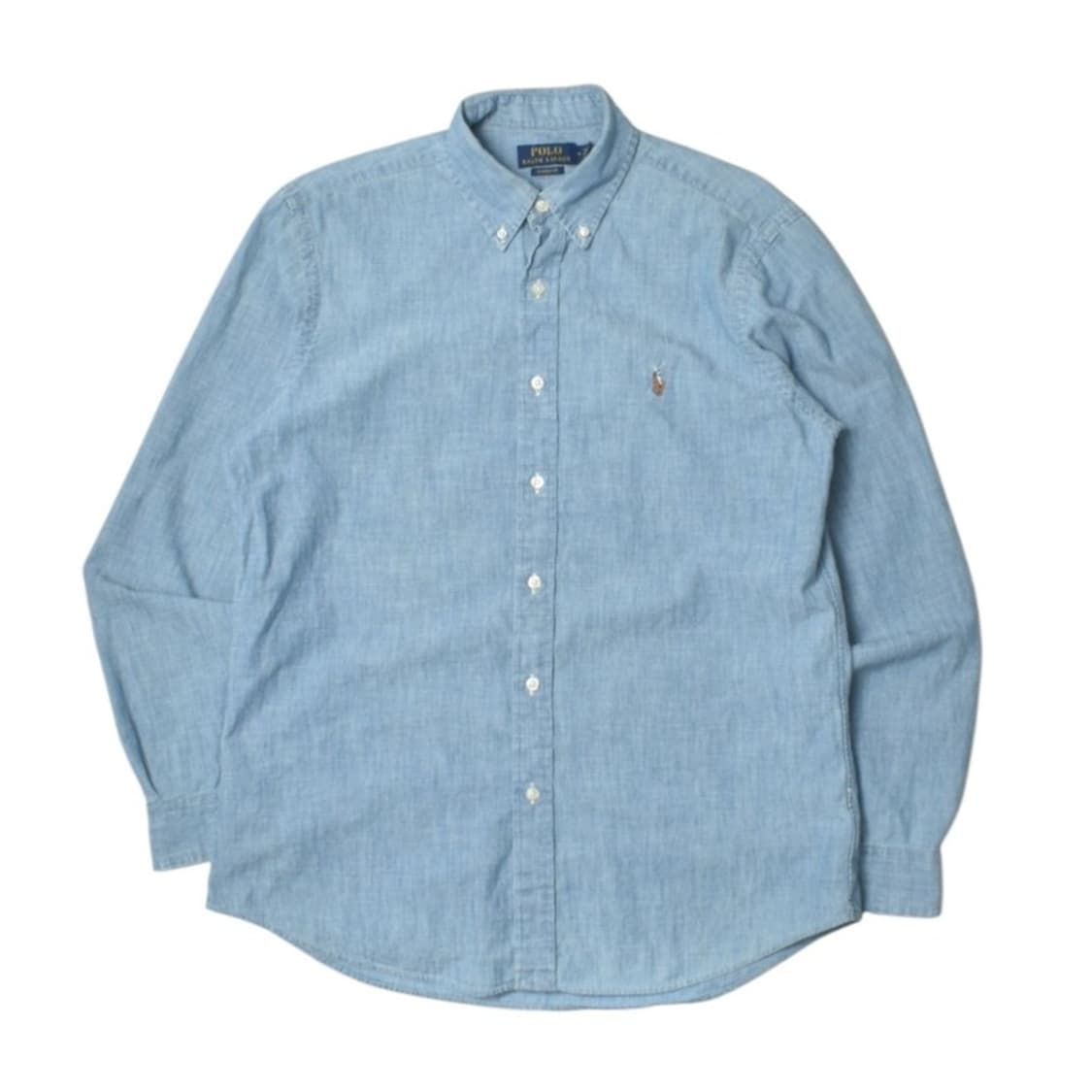 폴로 랄프로렌 큐알라벨 데님셔츠 M N1193 상품이미지2
