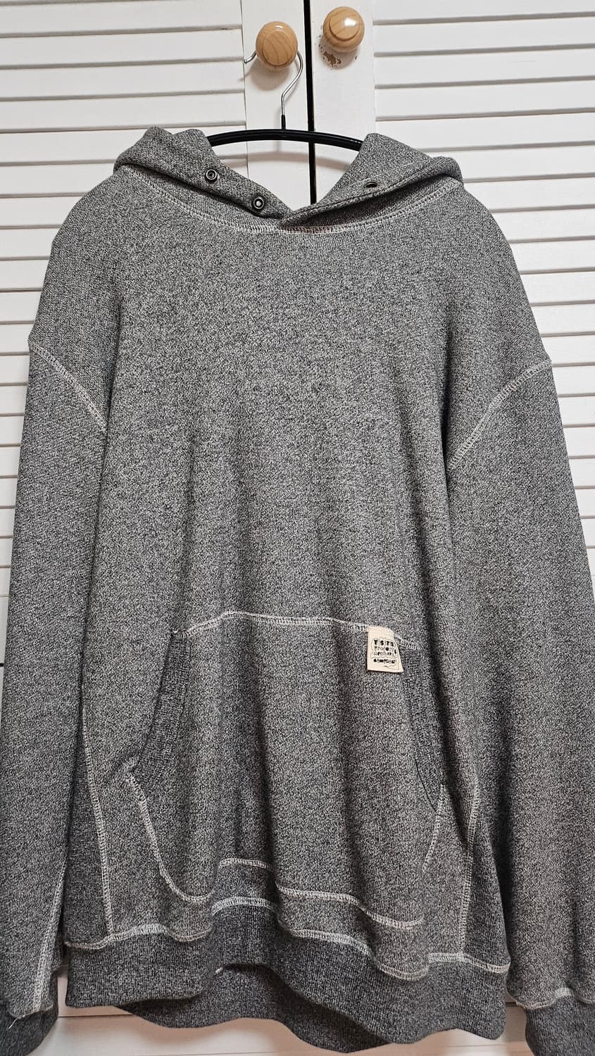 예스아이씨 스냅 후드티 M 상품이미지3