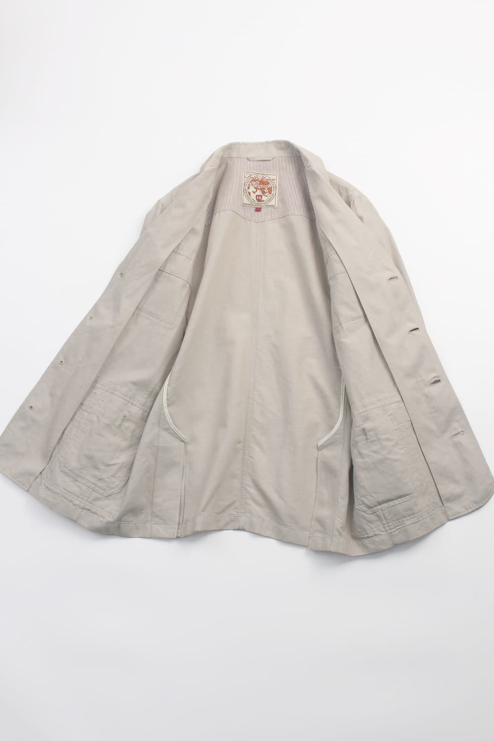 FULL HOUSE TRAVEL Linen Safari Jacket  상품이미지7