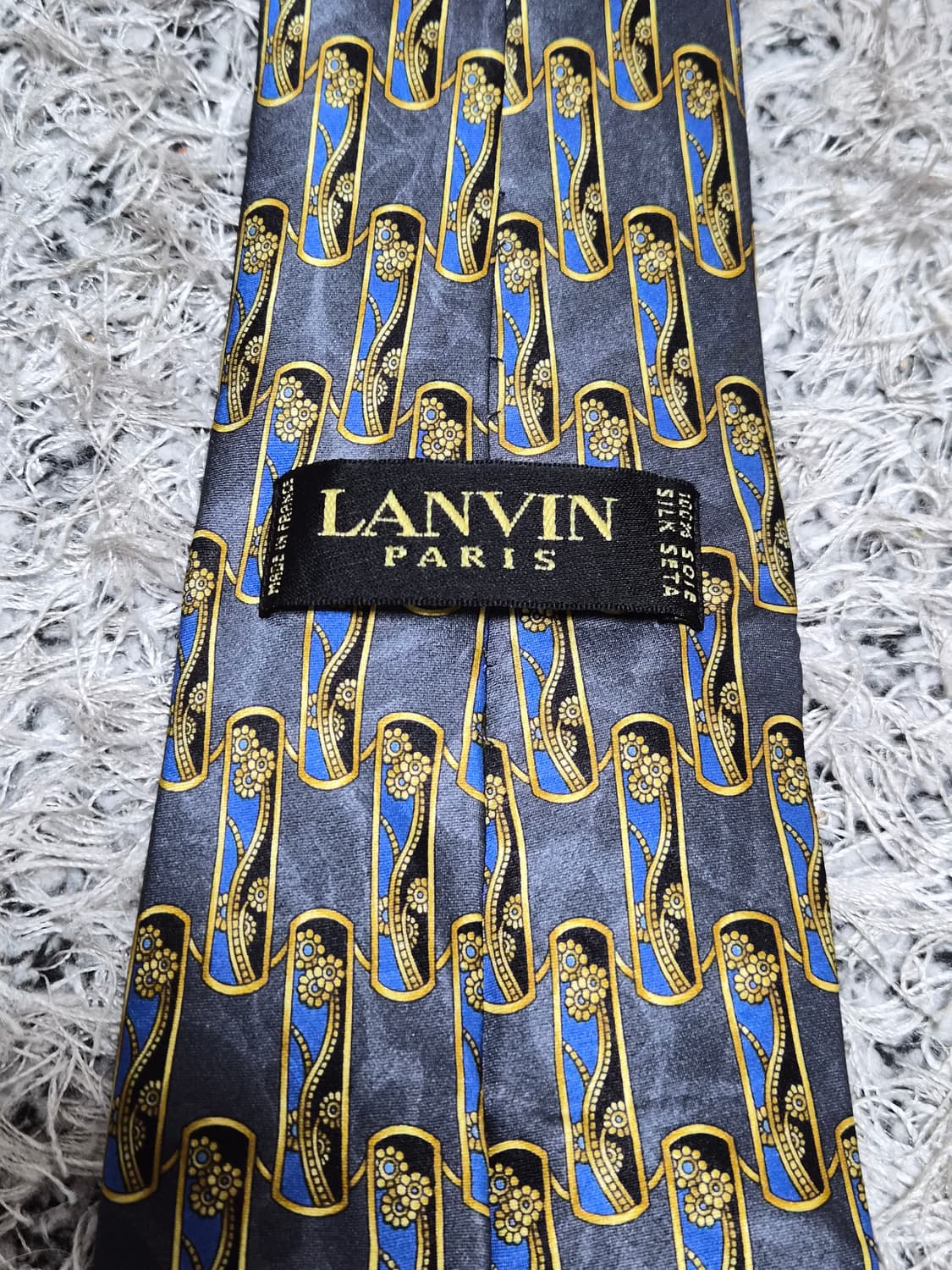 랑방Lanvin 메인로고 패턴 넥타이 Free - N74 상품이미지3