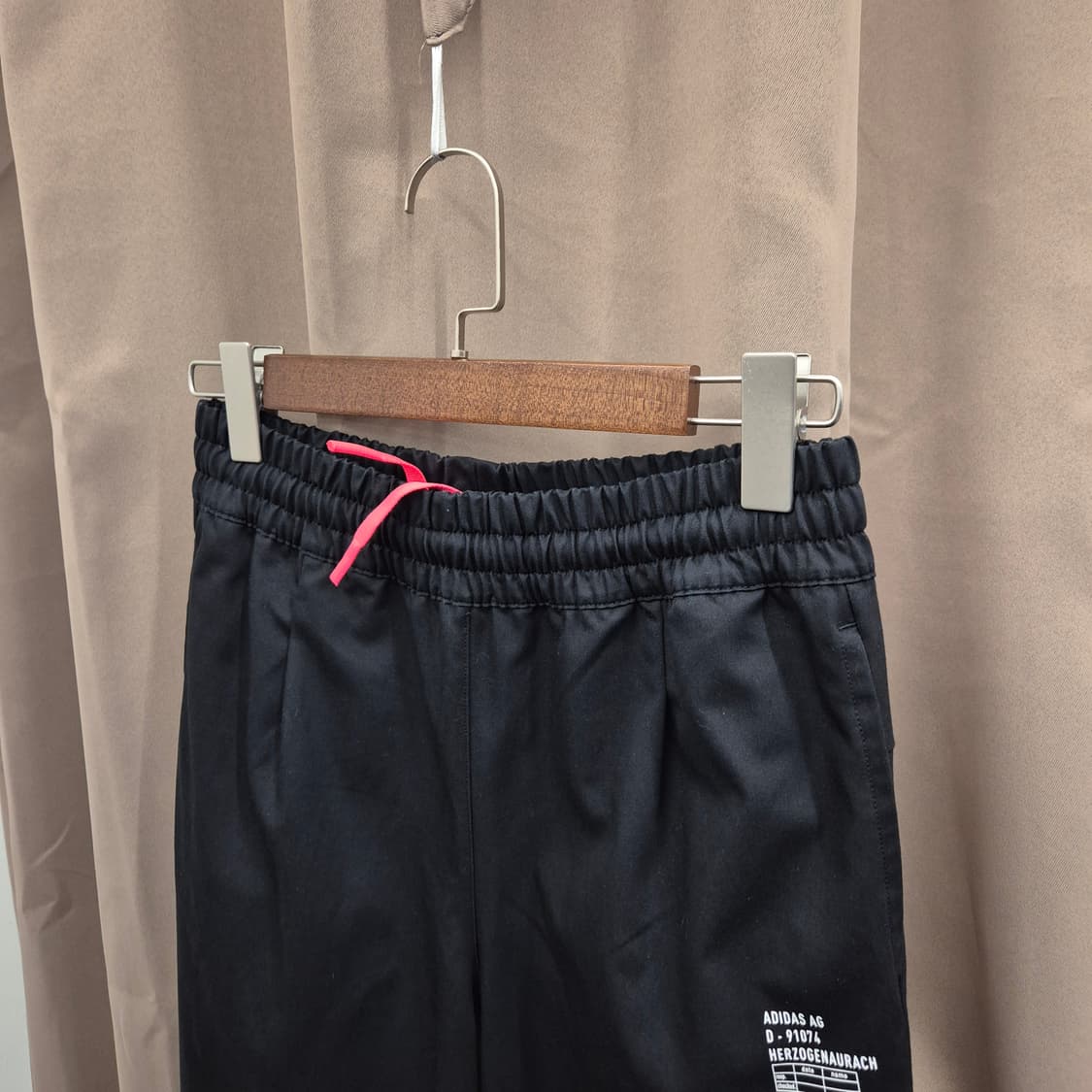 아디다스 면바지 8부 스판 춘하 밴딩 조거 S 상품이미지2