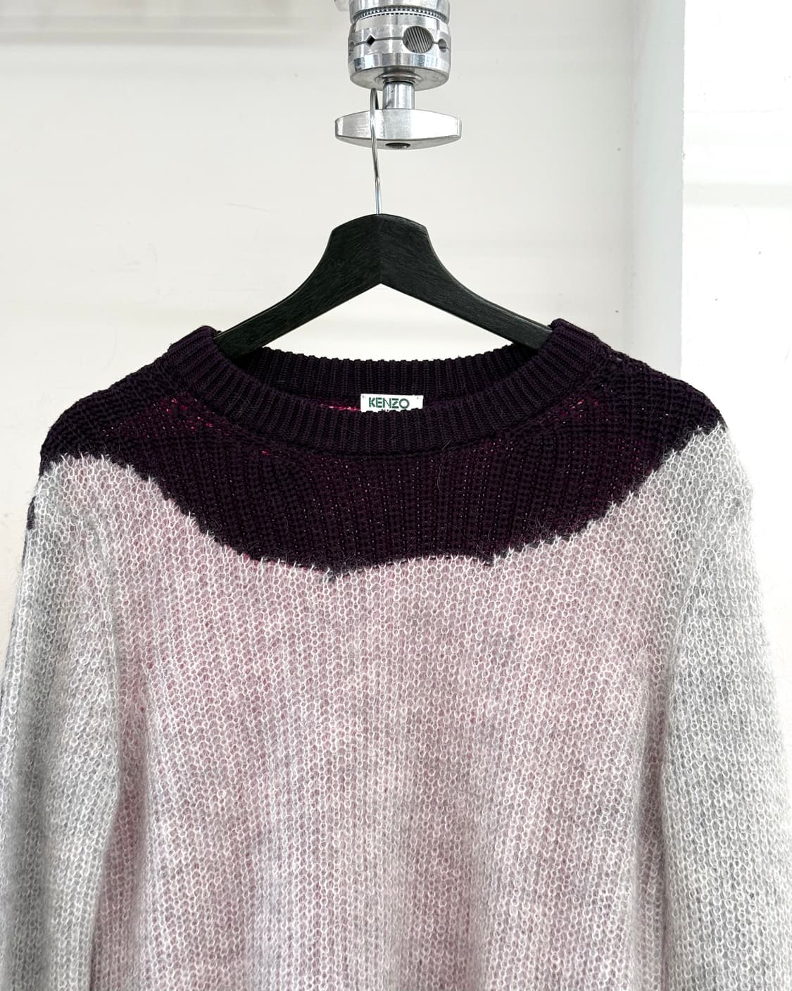 겐조 컬러 블럭 모헤어 스웨터 상품이미지2