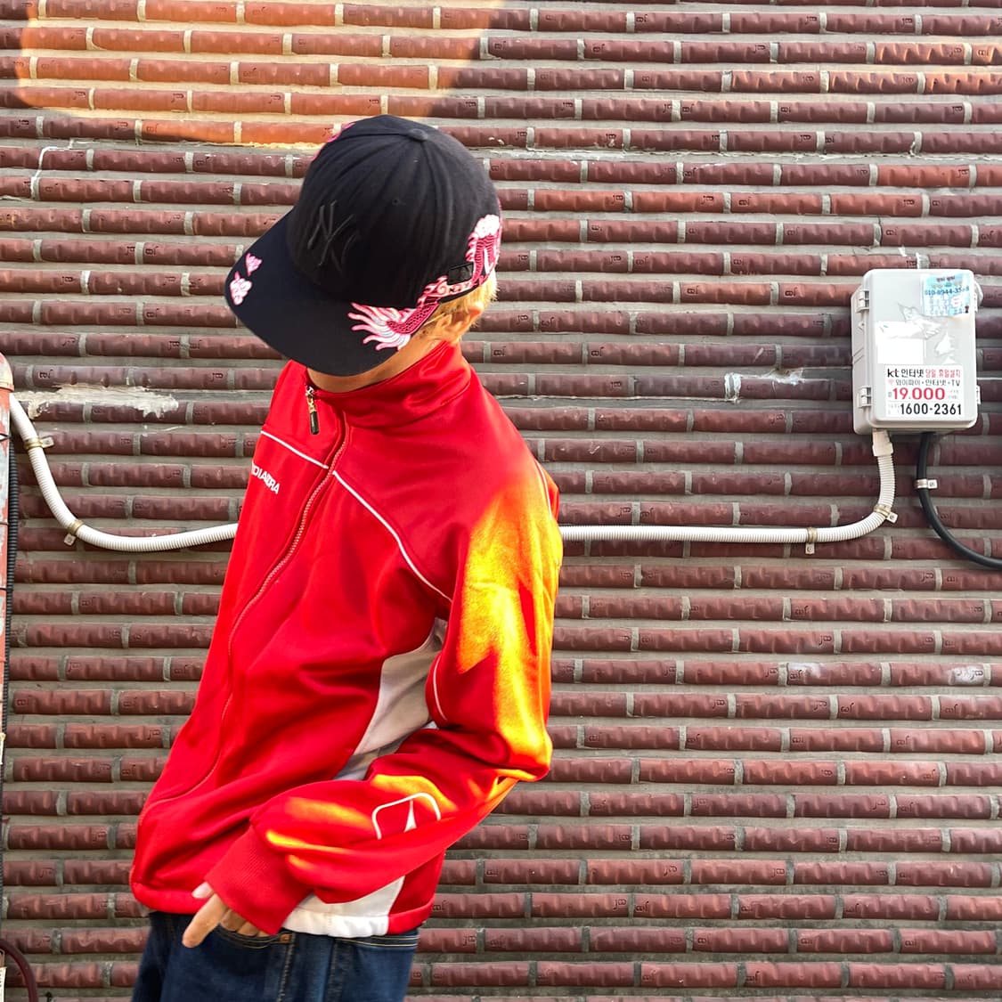 mlb 뉴욕 양키스 오리엔탈 드래곤 자수 캡 상품이미지1