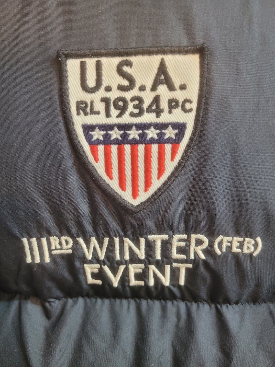 폴로 랄프로렌 빅포니 USA 올림픽 패딩 L 상품이미지6