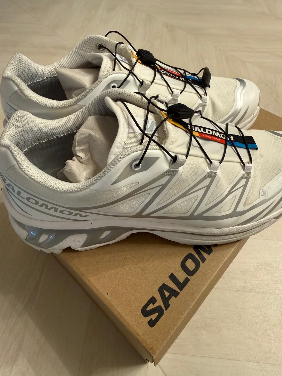 살로몬 xt-6 gtx 고어텍스 화이트 상품이미지3