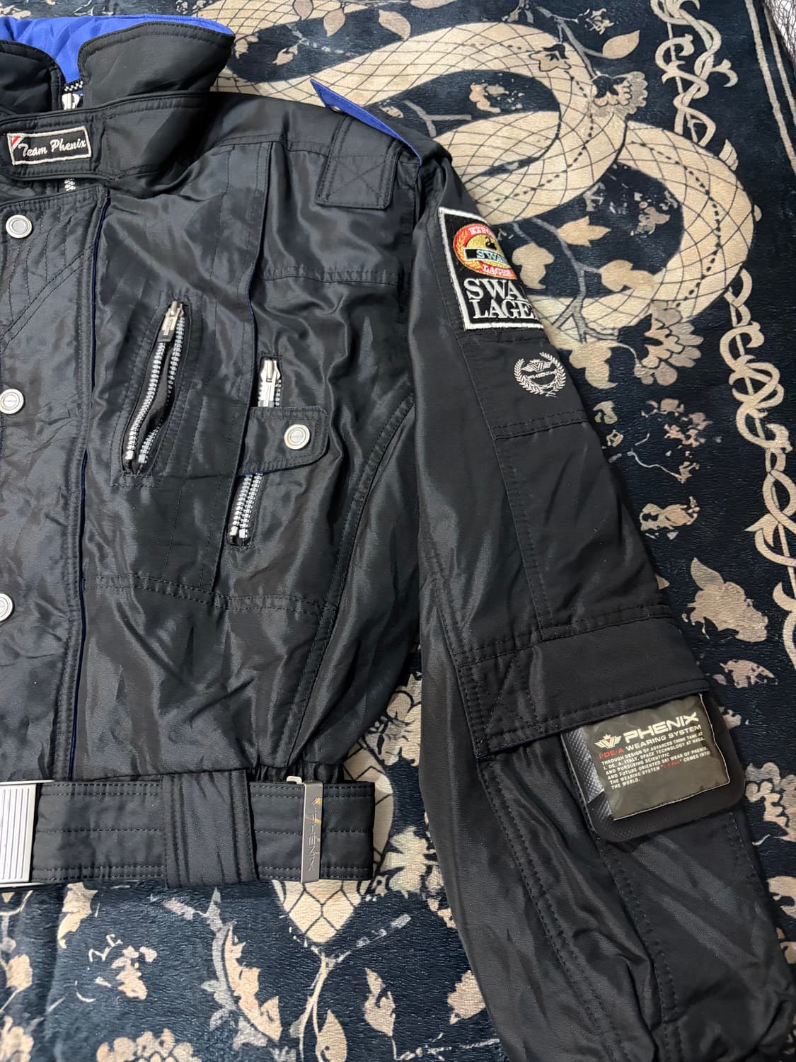 phenix patch racer Ma-1 bomber jacket 상품이미지10