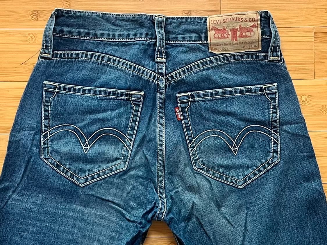 리바이스 타입원 1502 데님팬츠 W76 L82 상품이미지4